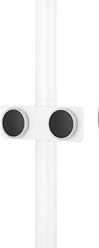 Whitmor Magnetic Laundry Valet Hanging Rod White