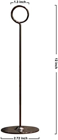Urban Deco 16 Piece Table Number Holders Set Black