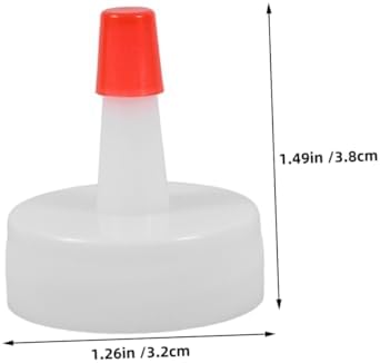 Plastic Replacement Bottle Caps for Soda and Squeeze Bottles Leak Resistant Seals