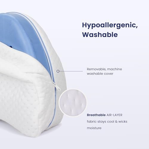 Contour Legacy Leg and Knee Support Pillow for Side Sleepers