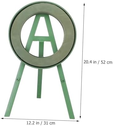 Fresh Flower Wreath Stand for Funeral Adjustable Tripod Display Rack