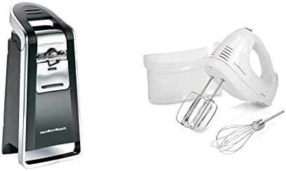 Hamilton Beach Smooth Touch Can Opener and Hand Mixer Bundle