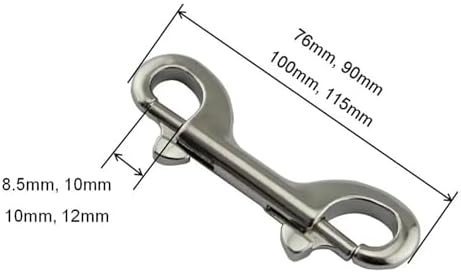 OUZINE 5PCS Stainless Steel Springform Pan Clips