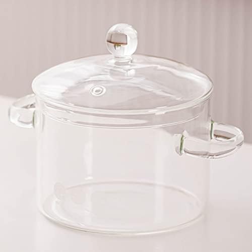 Clear Borosilicate Glass Stock Pot 1500ml
