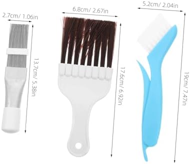 Condenser Cleaning Brush Kit 3pcs AC Coil Fin Cleaner for Radiator