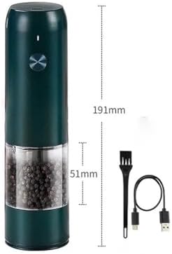 Rechargeable Pepper Grinder with Ceramic Core