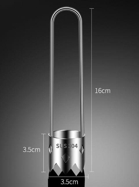 Red Bell Pepper Seed Corer 304 Stainless Steel 1 PCS