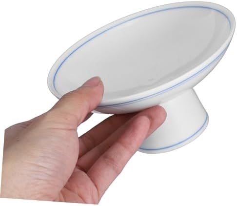 LIFKOME Tall Fruit Plate with Footed Pedestal