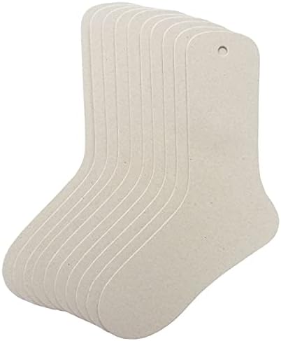 TATYZ Cardboard Sock Inserts for Organization and Display - 10 PCS Small