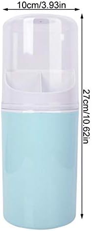 OUKENS 4 Grids Flatware Organizer With Clear Lid