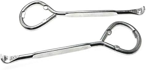 RLECS 2pcs Stainless Steel Can Opener with Bottle and Paint Bucket Opener