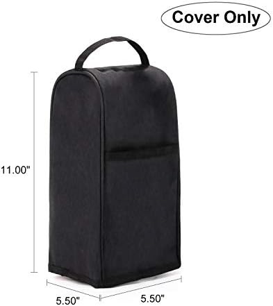 VOSDANS Can Opener Cover Dust and Fingerprint Protection Machine Washable Black