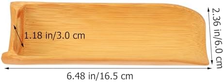 3pcs Bamboo Tea Scoop Set for Home and Office