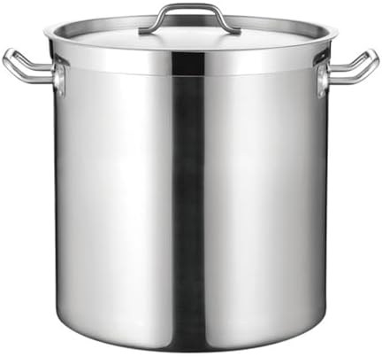 AIZYR 6L Stainless Steel Stock Pot with Lid 1