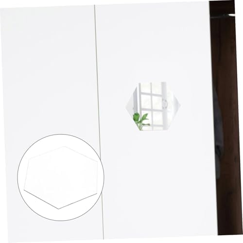 Artistic Hexagonal Wall Mirror for Modern Home Decor