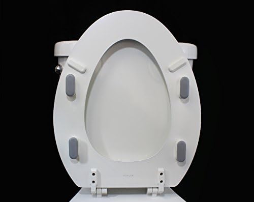 LUXE Bidet Toilet Seat Bumper Kit 4 Piece