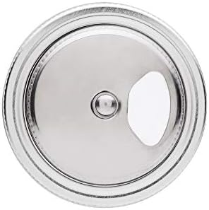 Jarware Stainless Steel Spice Shaker for Regular Mouth Mason Jars