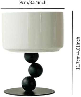 Versatile Ceramic Dessert Cup for Snacks and Ice Cream