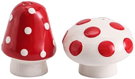 Bico Gnome Mushroom Salt Pepper Shaker Set