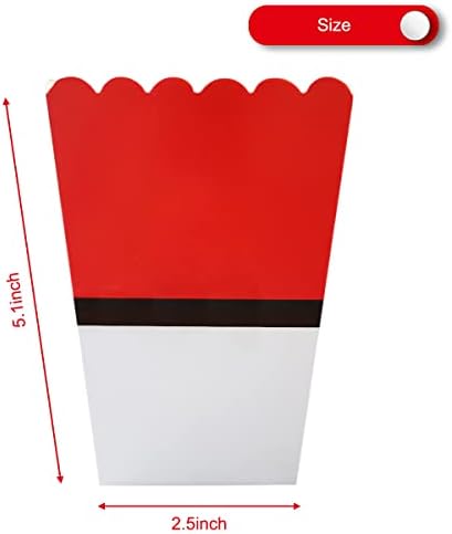 12Pcs Cartoon Popcorn Boxes for Parties