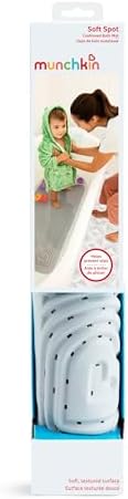 Munchkin Soft Spot Baby Bath Mat 36x17 Grey