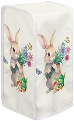 Easter Bunny Flower Can Opener Dust Cover