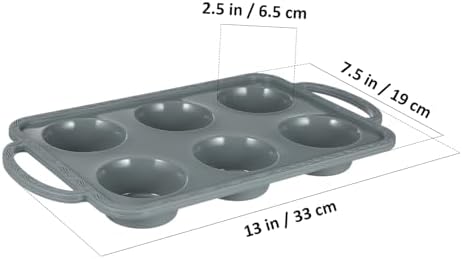 PRETYZOOM Silicone Baking Molds Non-Stick Cake Pan for Creative Desserts