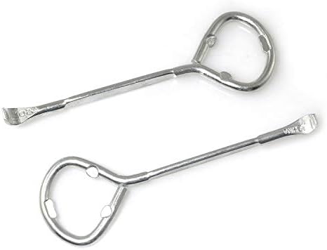 RLECS 2pcs Stainless Steel Can Opener with Bottle and Paint Bucket Opener