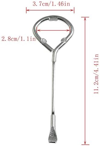 RLECS 2pcs Stainless Steel Can Opener with Bottle and Paint Bucket Opener