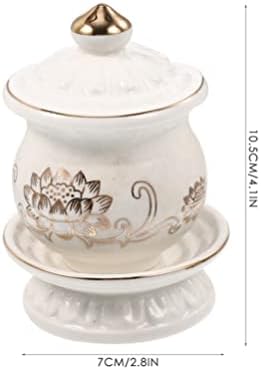 HOMSFOU Lotus Water Offering Bowl 2pcs