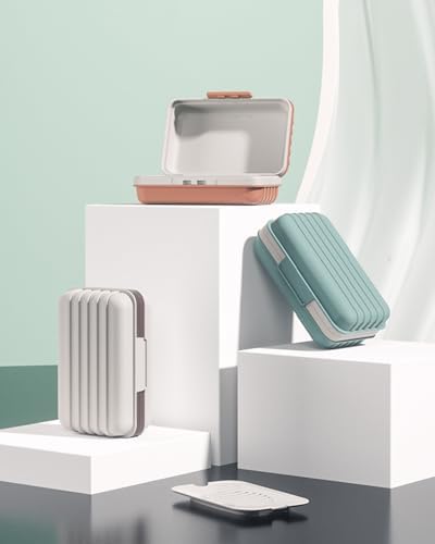Travel Soap Holder with Lid - Leakproof Drainage