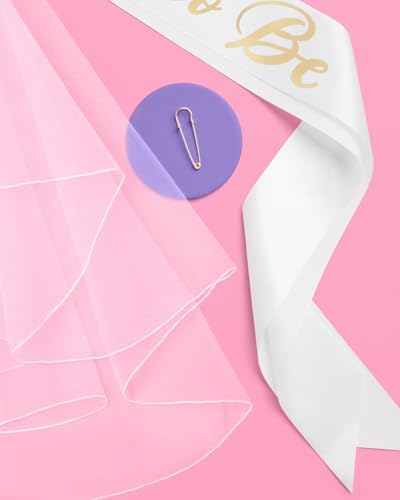 Xo Fetti Bachelorette Party Sash and Veil Kit