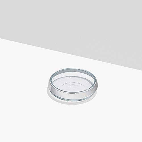 Georg Jensen Duo Round Bowl Collar Silver Glass Small