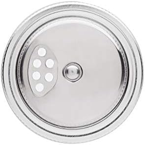 Jarware Stainless Steel Spice Shaker for Regular Mouth Mason Jars
