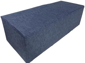 Rectangular Bench Ottoman Slipcover with Elastic Band
