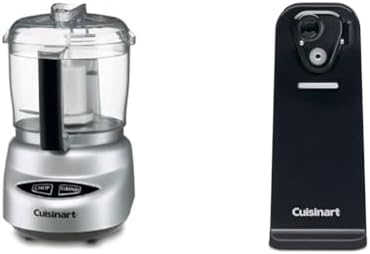 Cuisinart Mini Food Processor with Can Opener Black
