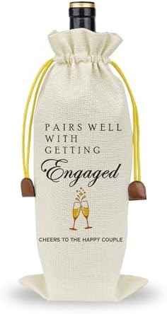 Raisingwell Wedding Wine Bag for New Couples
