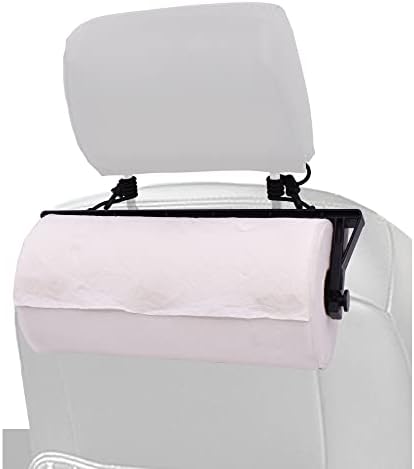 YYST Portable Paper Towel Holder with 2 Hooks