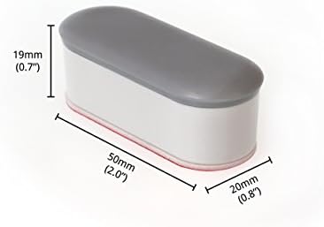LUXE Bidet Toilet Seat Bumper Kit 4 Piece