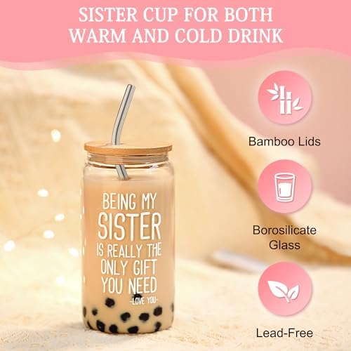 Sisters Birthday Gift Set - 6 Funny Items for Her