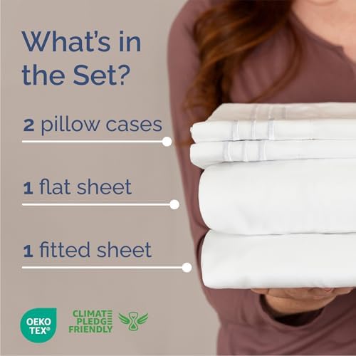 CGK Unlimited Queen Size 4 Piece Sheet Set