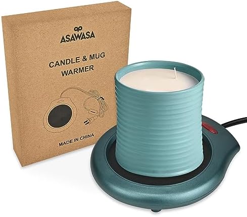ASAWASA Candle Warmer for Large Jar and Coffee Mug