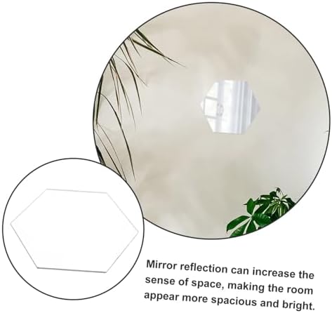 Artistic Hexagonal Wall Mirror for Modern Home Decor