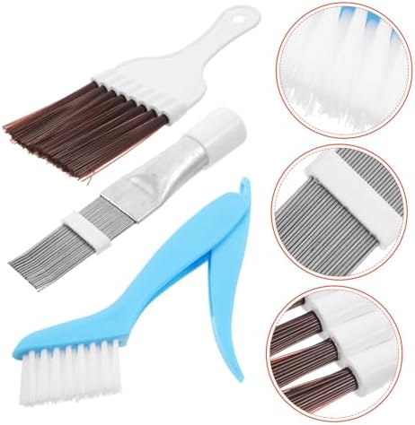 Condenser Cleaning Brush Kit 3pcs AC Coil Fin Cleaner for Radiator