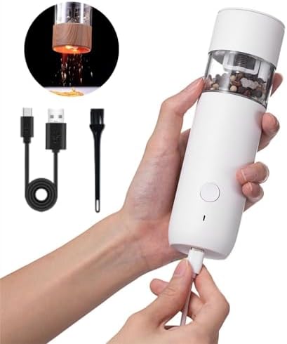 Rechargeable Pepper Grinder with Ceramic Core