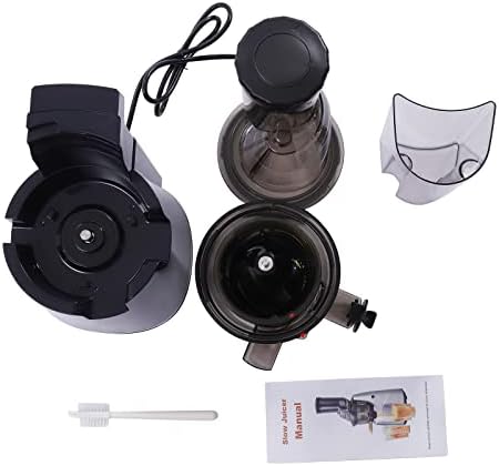 High Power Masticating Juicer with Large Feed Chute