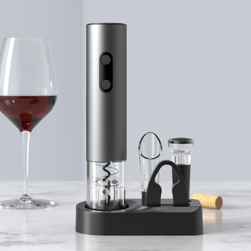 5-in-1 Electric Wine Bottle Opener Gift Set
