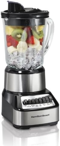 Hamilton Beach Wave Crusher Blender With 40oz Glass Jar Can Opener