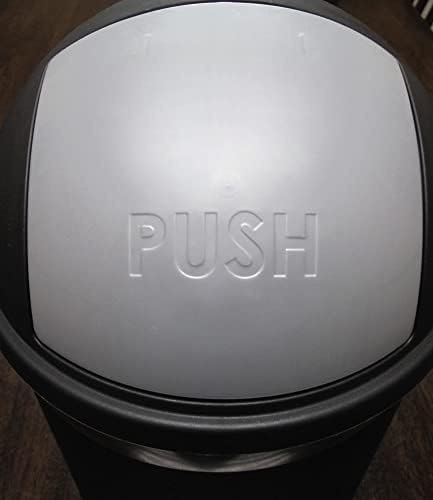 Redmon For Kids 132 Gallon Swivel Lid Trash Can Grey