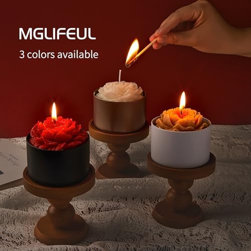 4oz and 8oz Black Candle Tins with Lids - 12pcs Bulk DIY Packaging